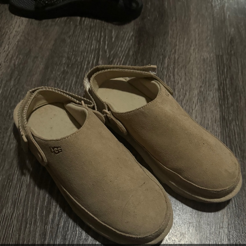 UGG Classic Tan Slip-On Shoes